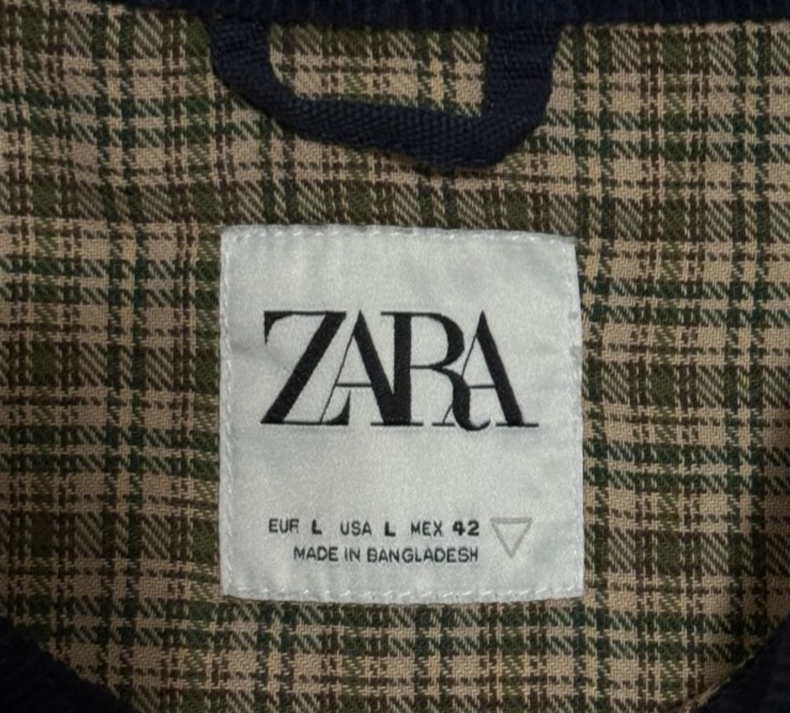 자라 셔츠 자켓 100~105 상품이미지3