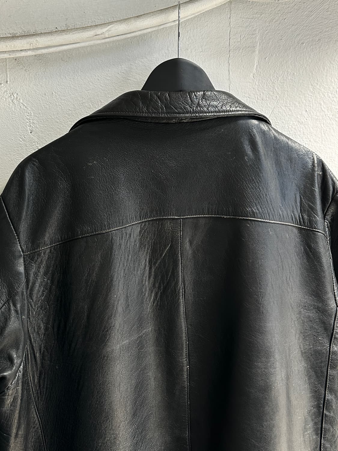 80's 빈티지 Sears 시어스 레더 코트 상품이미지6