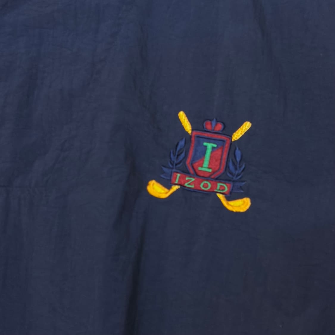 레어 90s USA 빈티지 아이조드 아노락 골프 풀오버 바람막이 상품이미지4