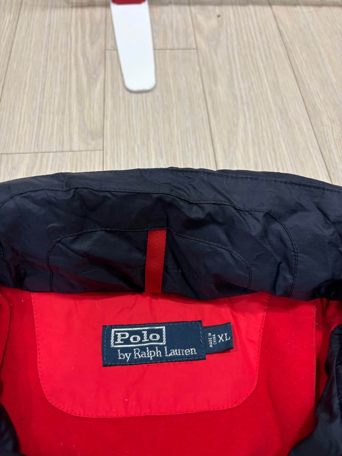 폴로 랄프로렌 빅포니 성조기 패딩 네이비 상품이미지7
