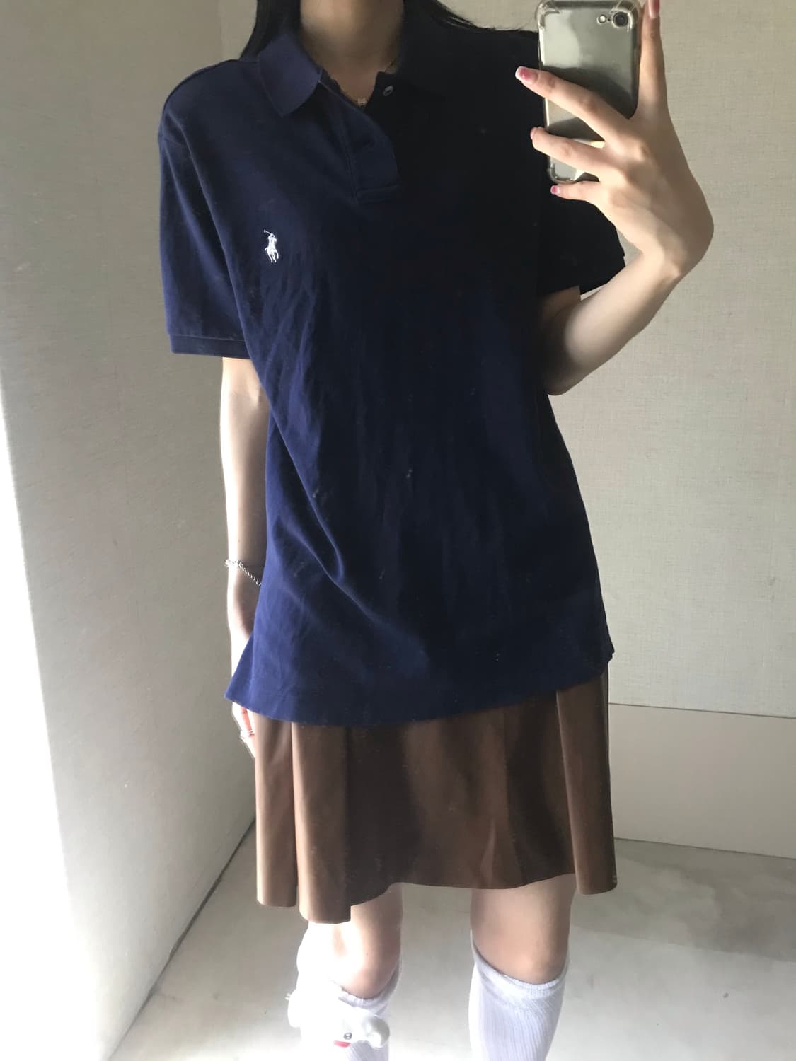 폴로 네이비 반팔pk 상품이미지2