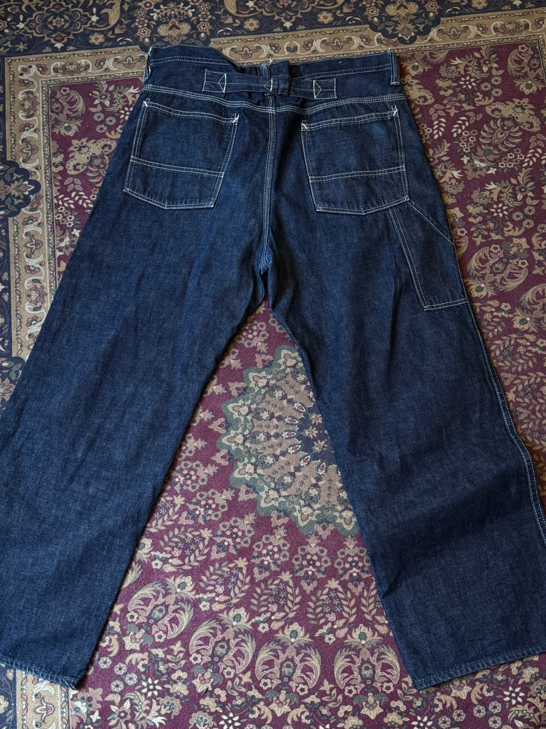 엣라코 30s-40s 데님 커버올 셋업 상품이미지8