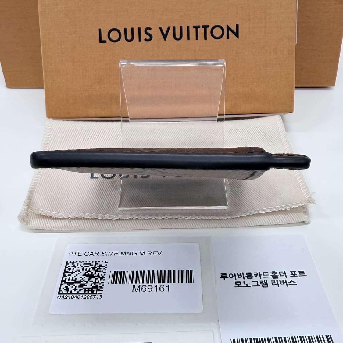 [S+급/OS] 루이비통 모노그램 리버스 여성 카드지갑 상품이미지6