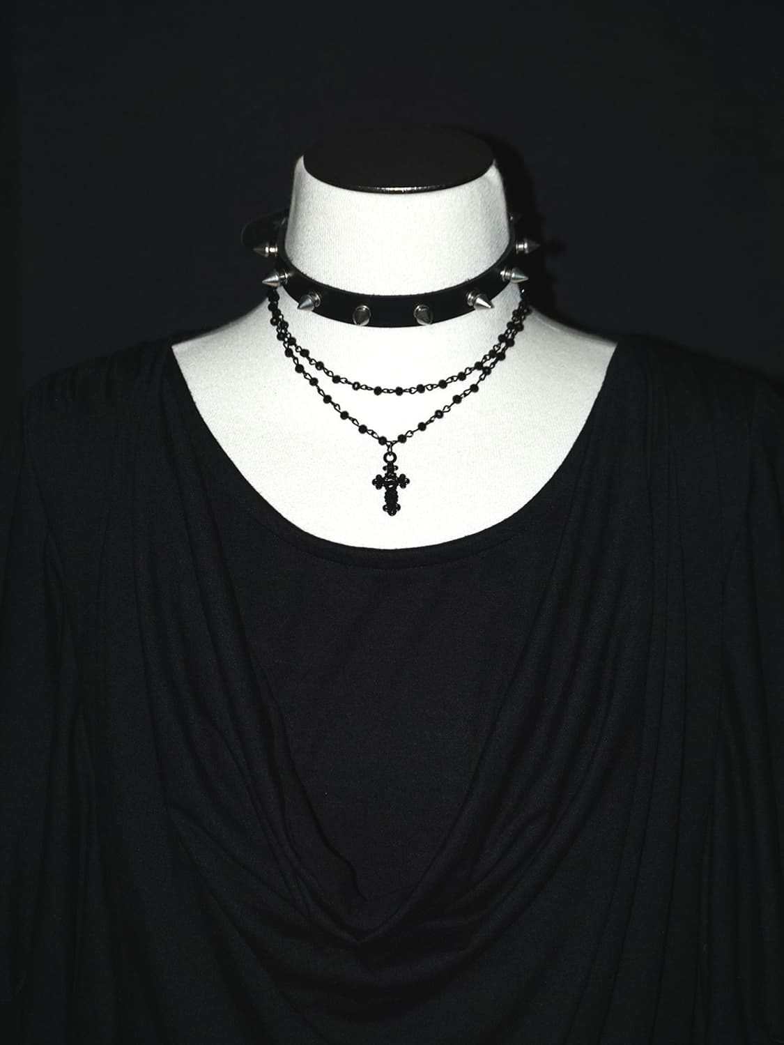 draping layered t  상품이미지3