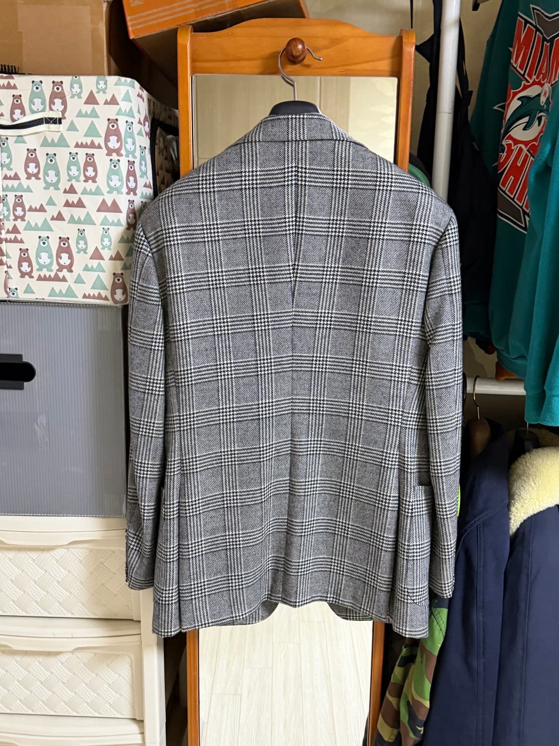 링자켓 블랙라벨 글렌체크 자켓 46 상품이미지2