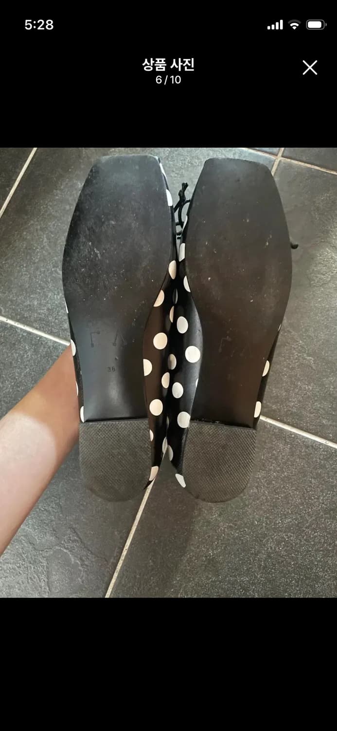 플랫아파트먼트 도트 플랫슈즈 상품이미지5