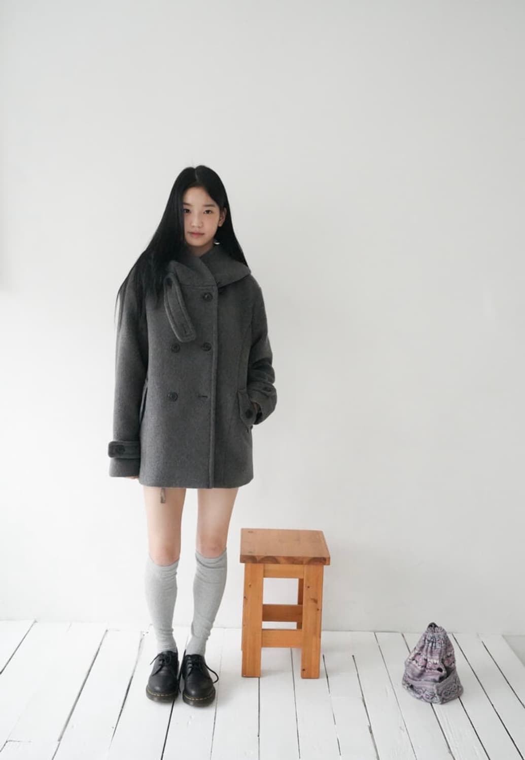 인앤양하모니 Miya coat, charcoal 상품이미지4