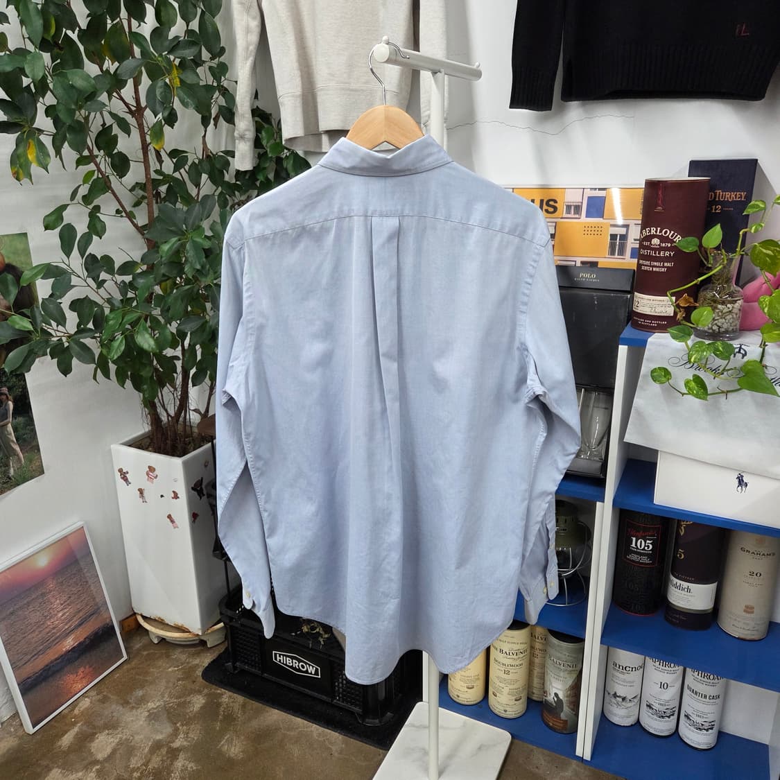 폴로랄프로렌 솔리드 버튼다운 셔츠 15.5 상품이미지5