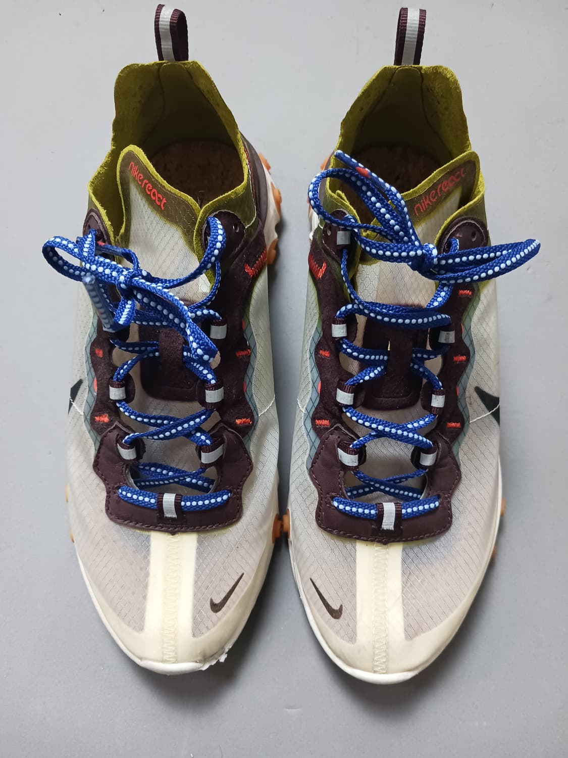 [255] 정품 나이키 리액트 엘리먼트 87 모스 운동화 상품이미지1