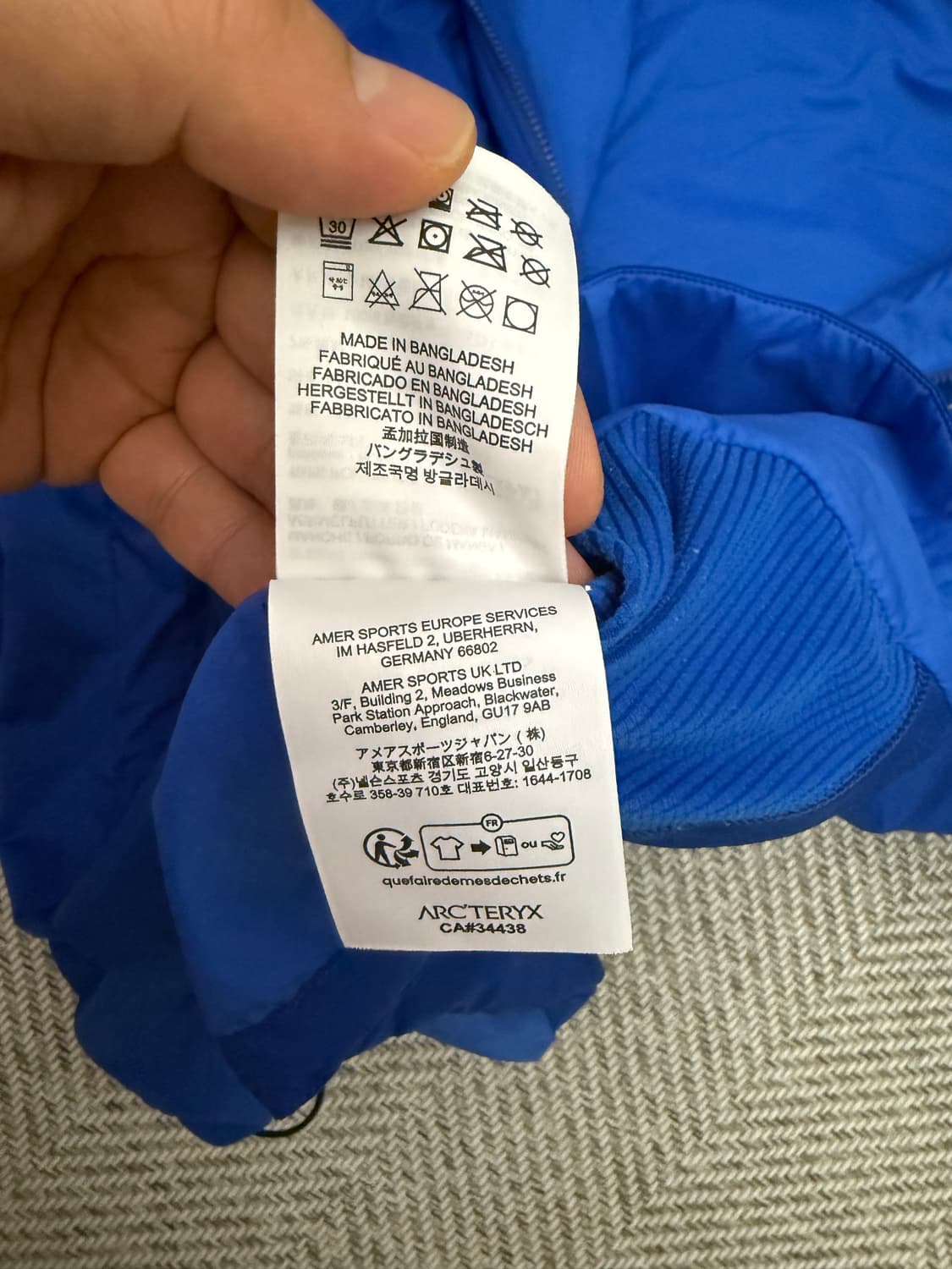 아크테릭스 아톰sl 후디 m 사이즈 상품이미지6