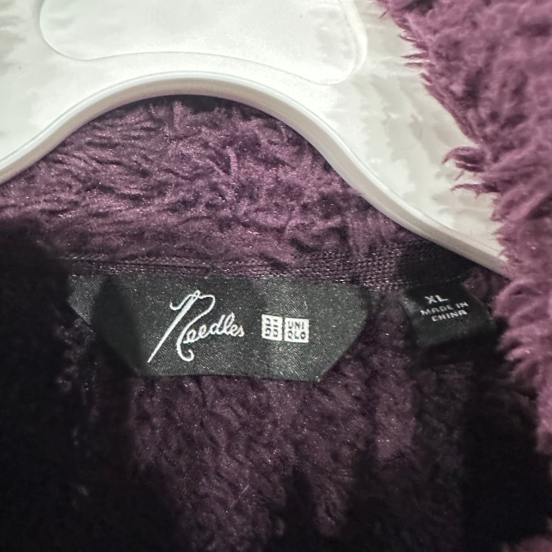 유니클로 니들스 후리스 자켓 XL 상품이미지3