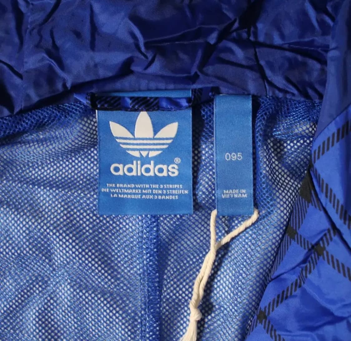 Adidas 아디다스 첼시 윈드러너 체크 바람막이 상품이미지2