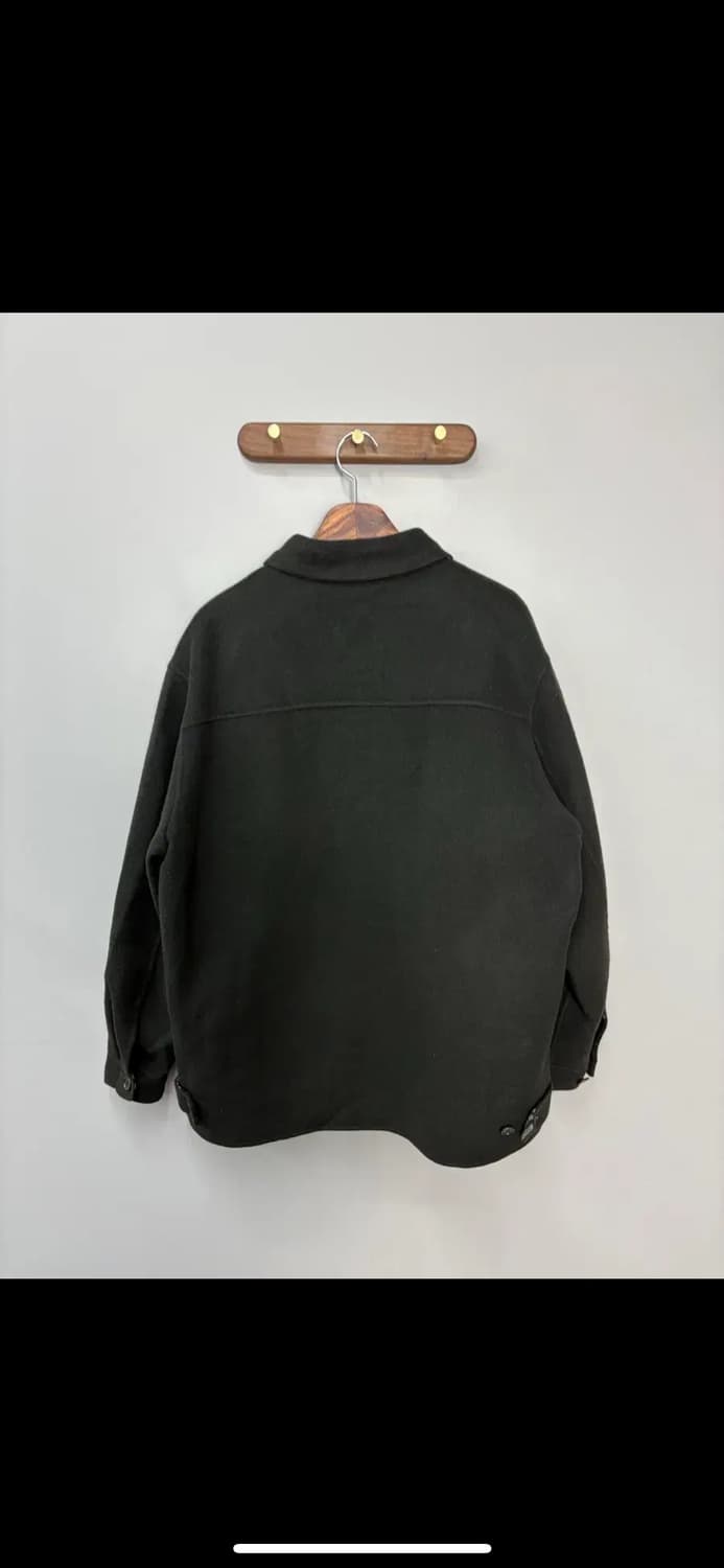 입생로랑 블랙 울 집업 자켓 H1649 상품이미지5