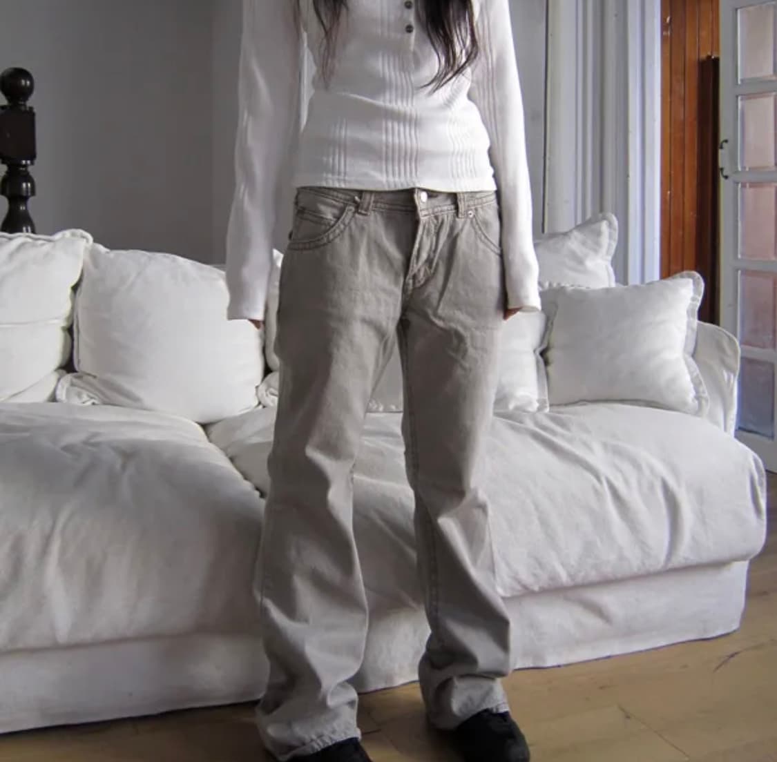 로우 부츠컷 팬츠 상품이미지2