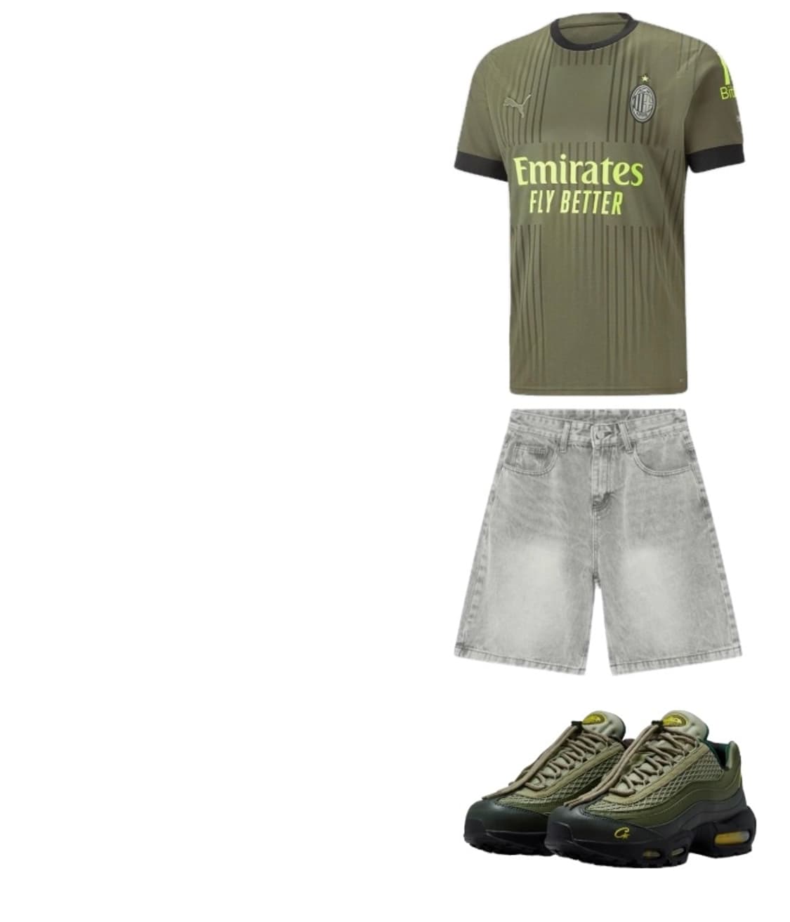 AC 밀란 써드 킷 22/23 시즌 ac milan third kit M 상품이미지1