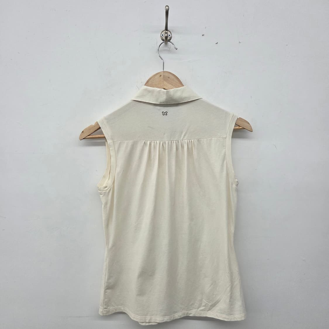 Max Mara 아이보리 민소매 블라우스 여s 상품이미지5