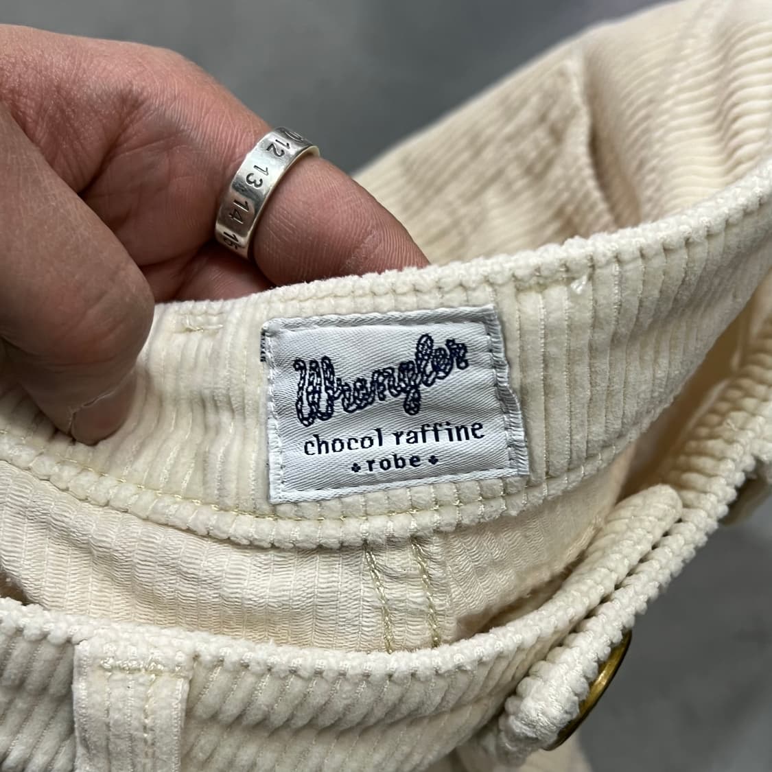  랭글러 코듀로이 미디 스커트 y14904 상품이미지7