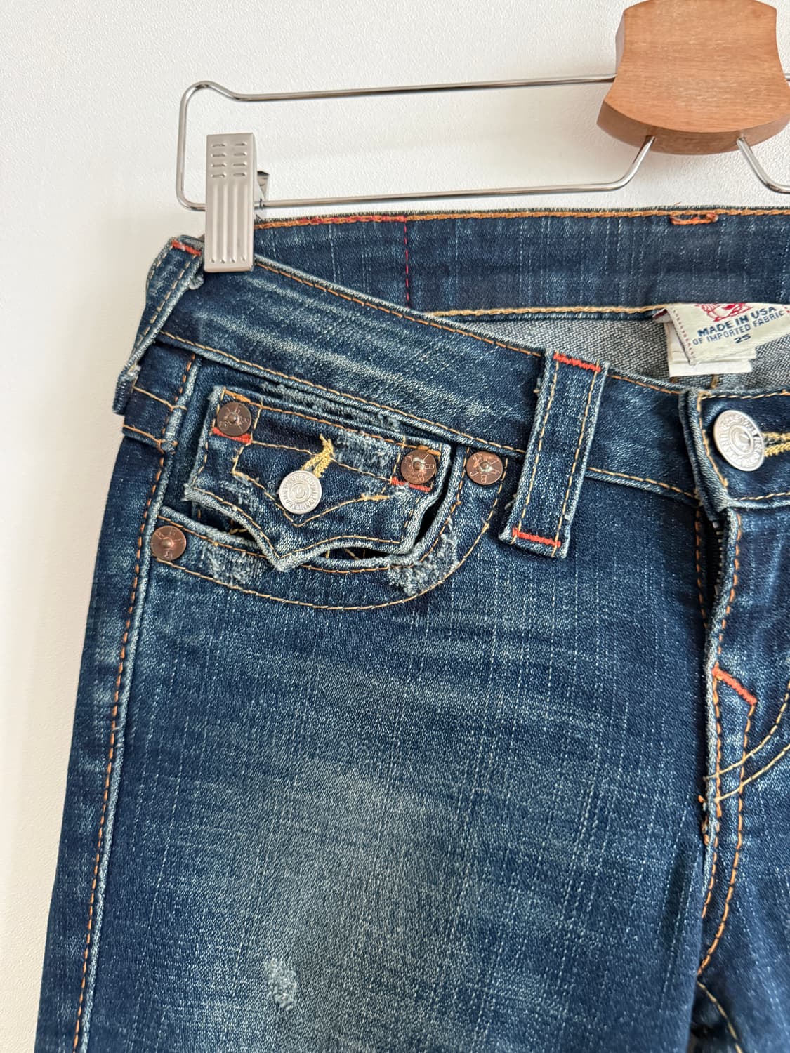 트루릴리젼(TRUE RELIGION) 데님 팬츠 부츠컷(U.S.A) 상품이미지4