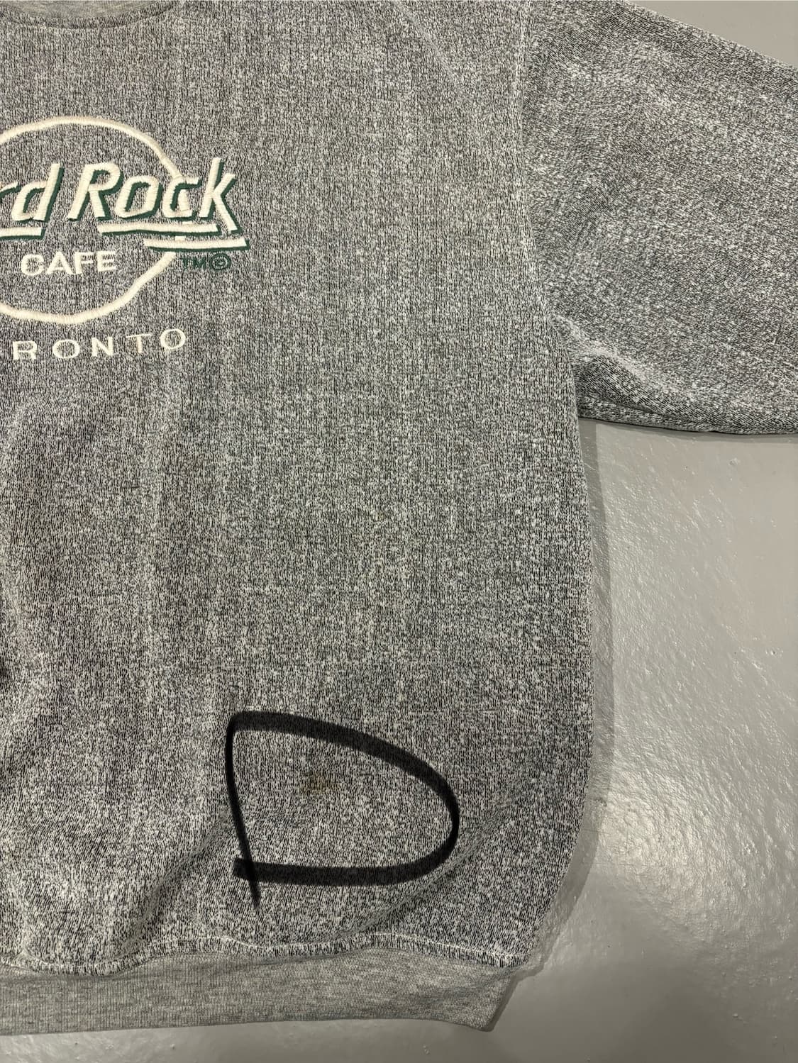 하드락 맨투맨 티셔츠   상품이미지10