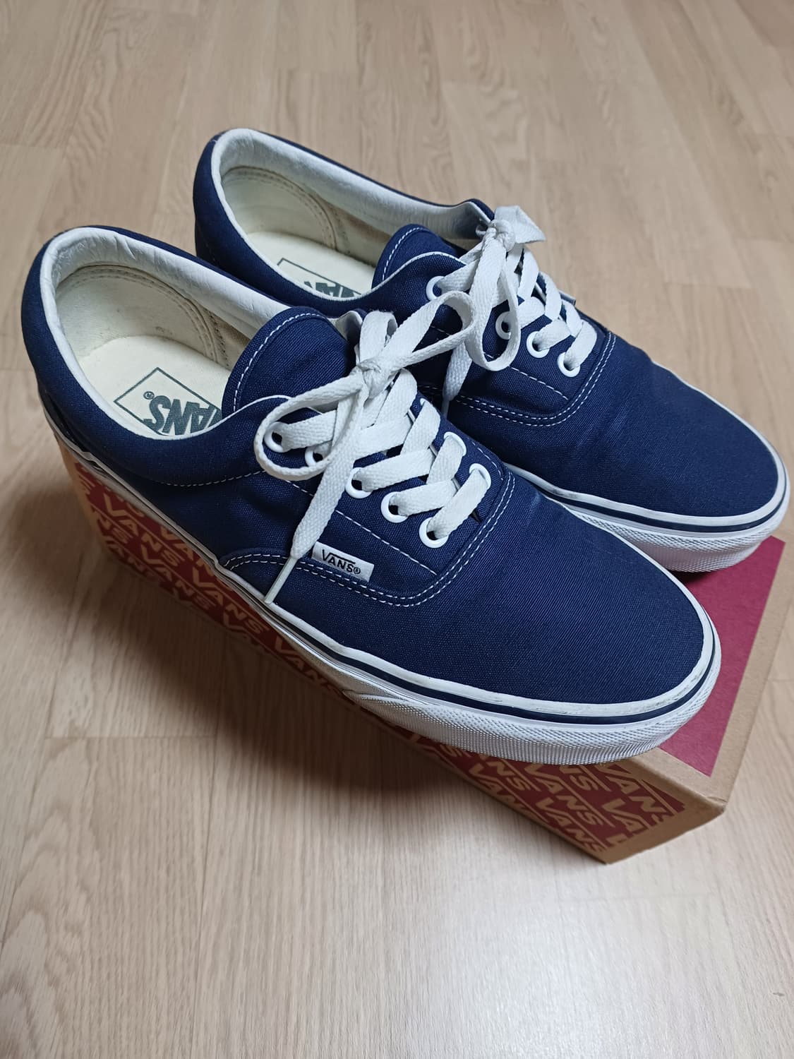 270 반스 에라 네이비 Vans Era 어센틱 스니커즈 상품이미지5