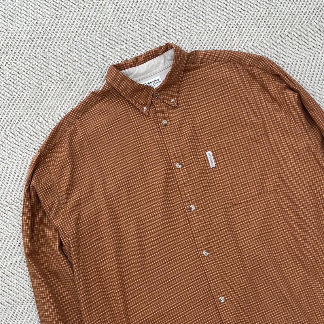 컬럼비아 원포켓 체크 셔츠 r2904 상품이미지3