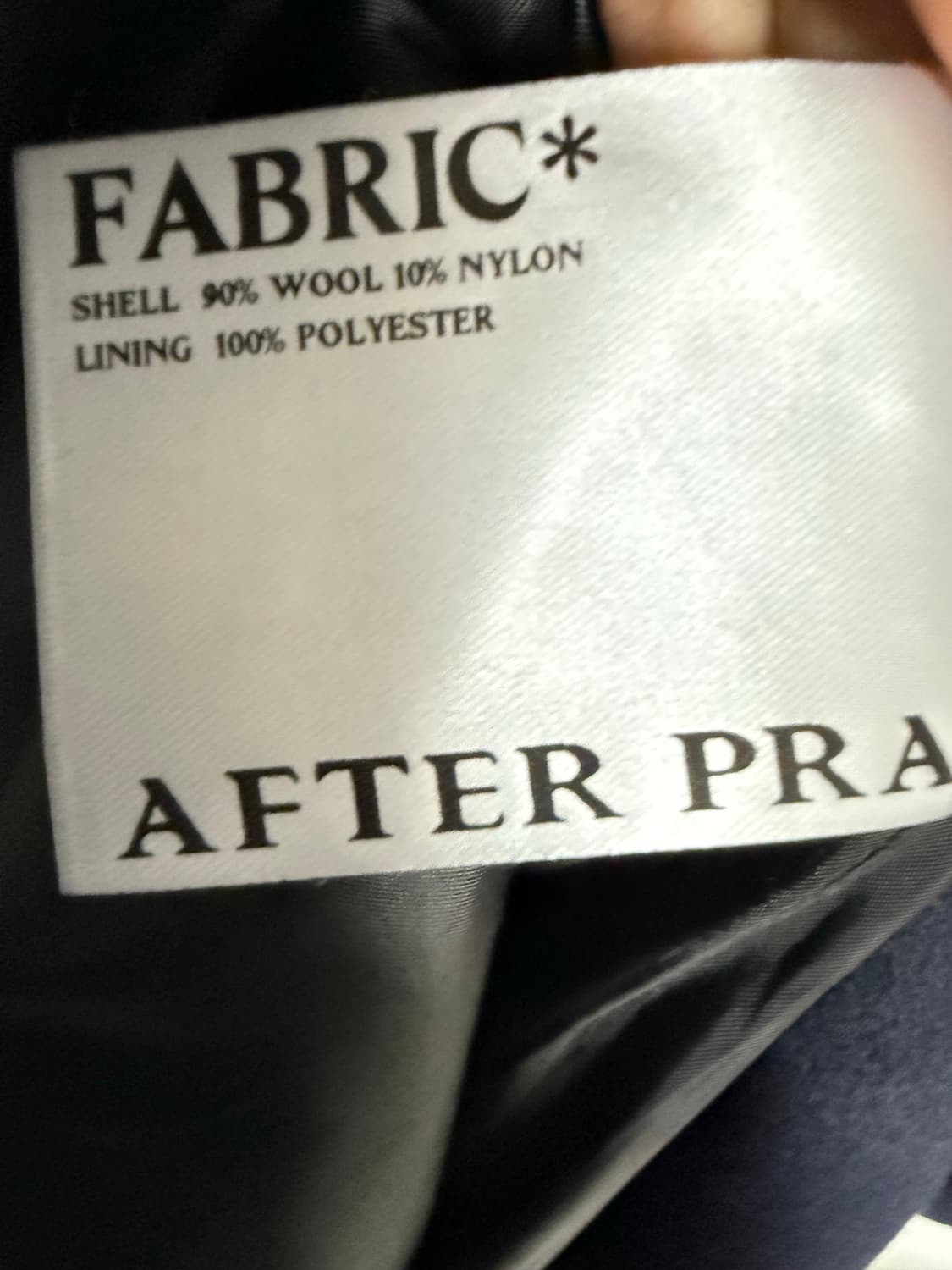 애프터프레이 투어리스트 발마칸코트 네이비 상품이미지5