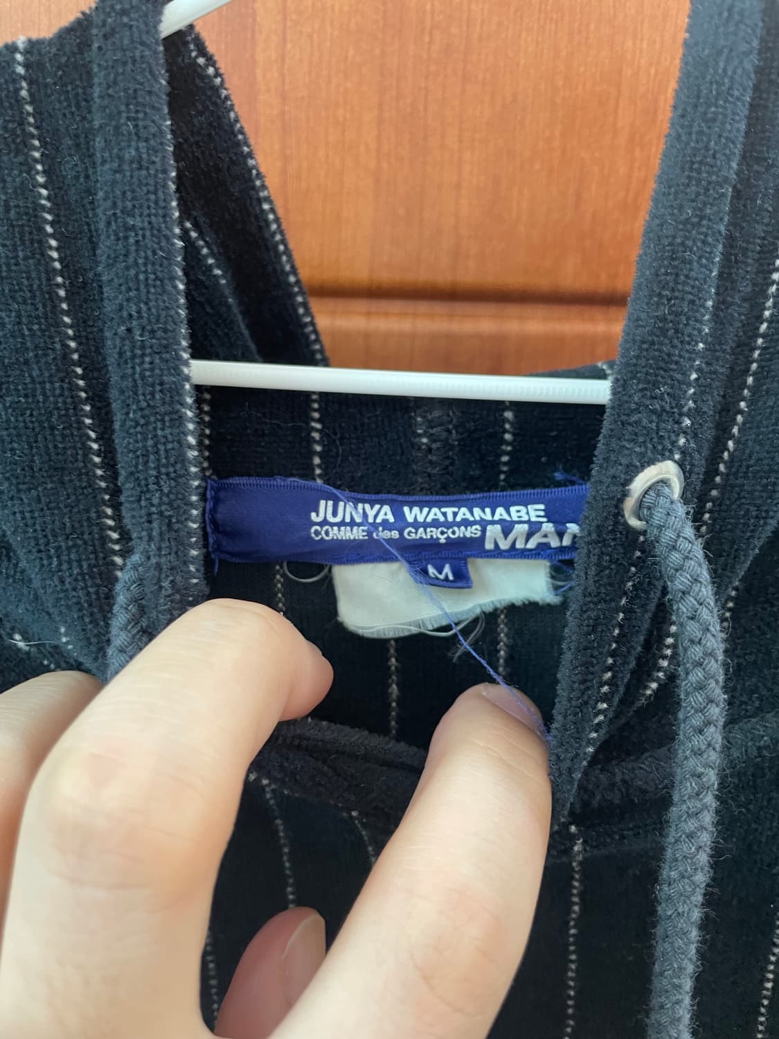 준야와타나베 벨루어 후드 상품이미지4