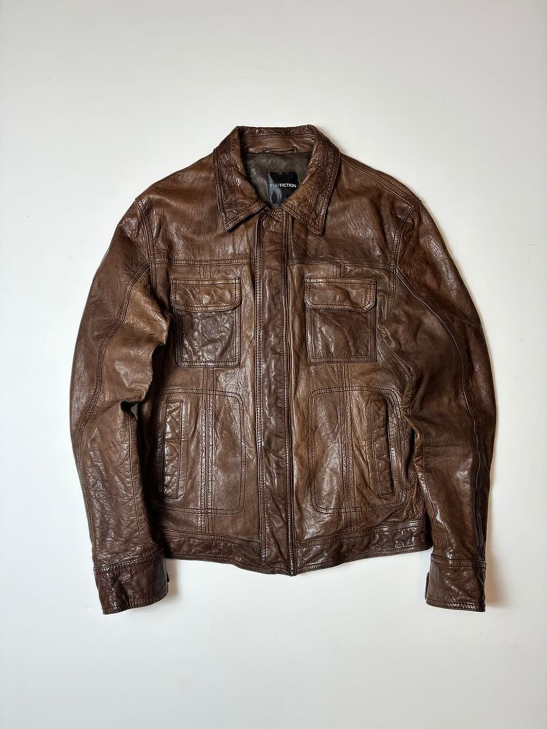펄프픽션 00's 양가죽 카라 자켓 PN8682 상품이미지1