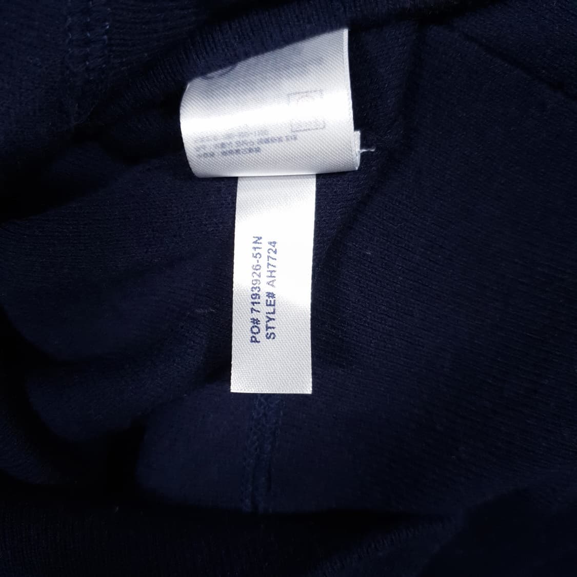 100) 라코스테 라이브 신형 21FW 크록 니트 크루넥 스웨터 네이비 상품이미지7