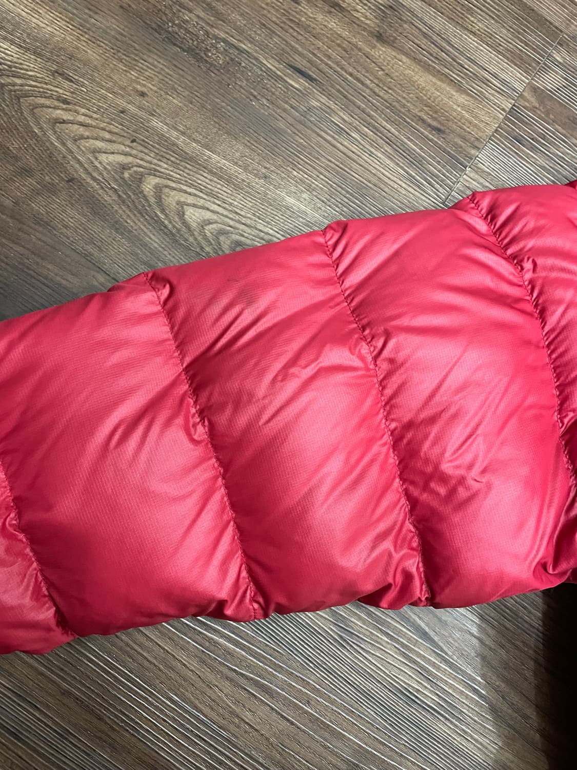 노스페이스 700 눕시 구스다운 푸퍼 패딩 레드 상품이미지7