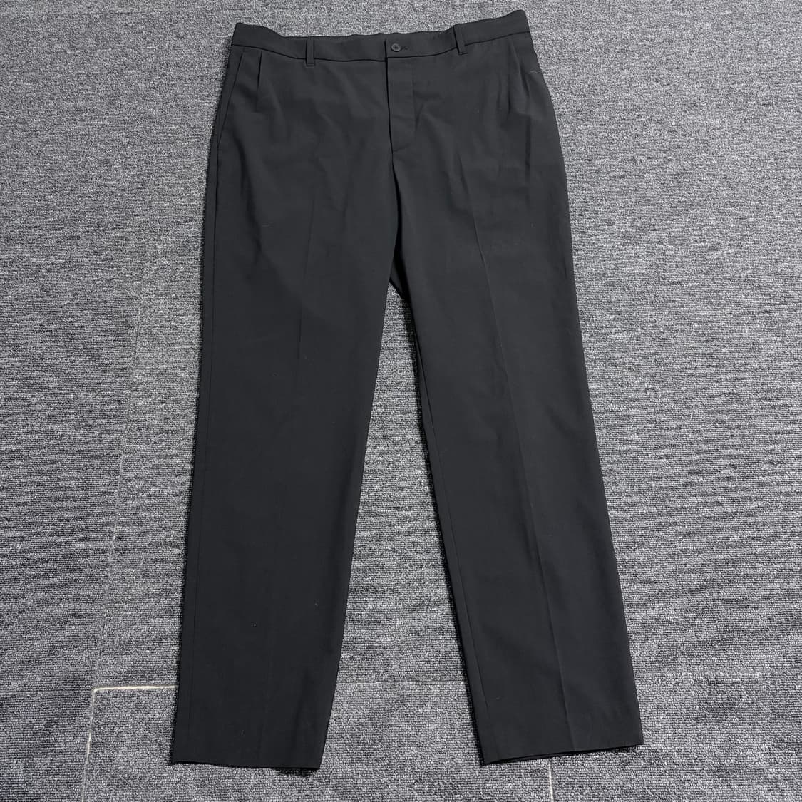 타임옴므 23ss 스트레이트핏 폴리 린넨 혼방 슬랙스 상품이미지1