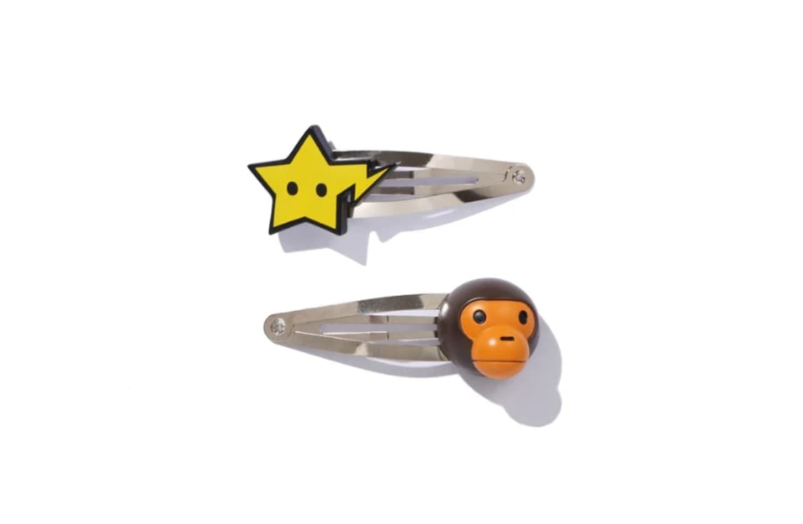 베이프 정품 베이비 마일로 헤어 클립 셋트 머리핀 상품이미지1