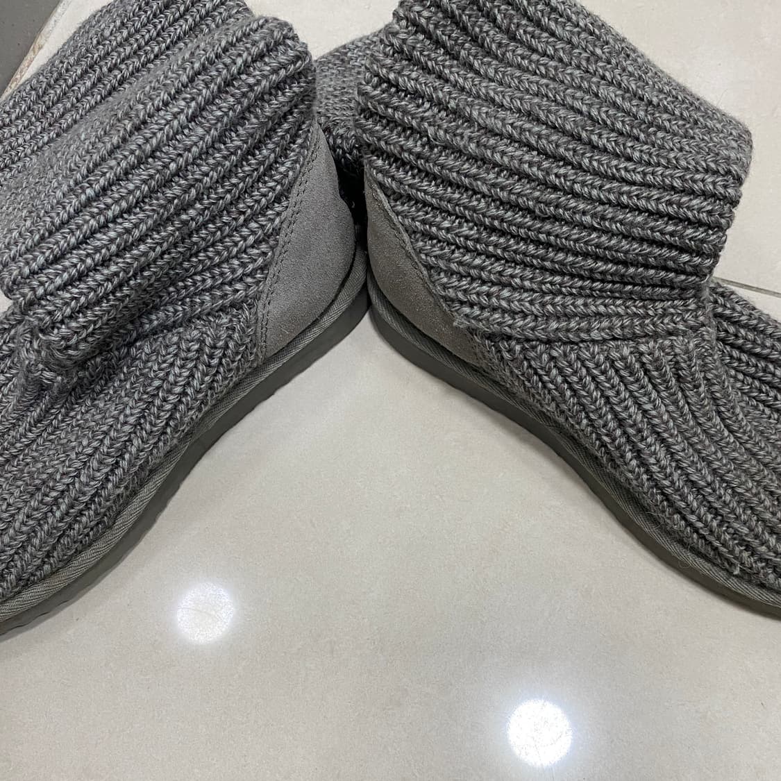 어그 카디 니트 부츠 그레이 / 240 상품이미지6