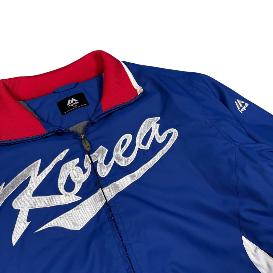 마제스틱 블루컬러 한국 국가대표 스타디움 자켓 상품이미지2