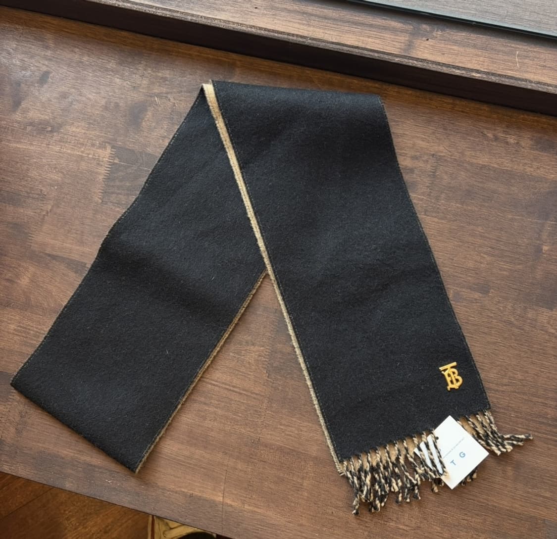 15378 - 버버리 모노그램 캐시미어 머플러 (캐시미어 100%) 상품이미지2