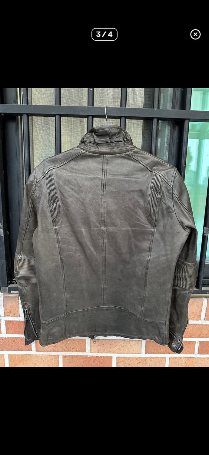 솔리드옴므 쉽스킨 레더자켓 상품이미지3