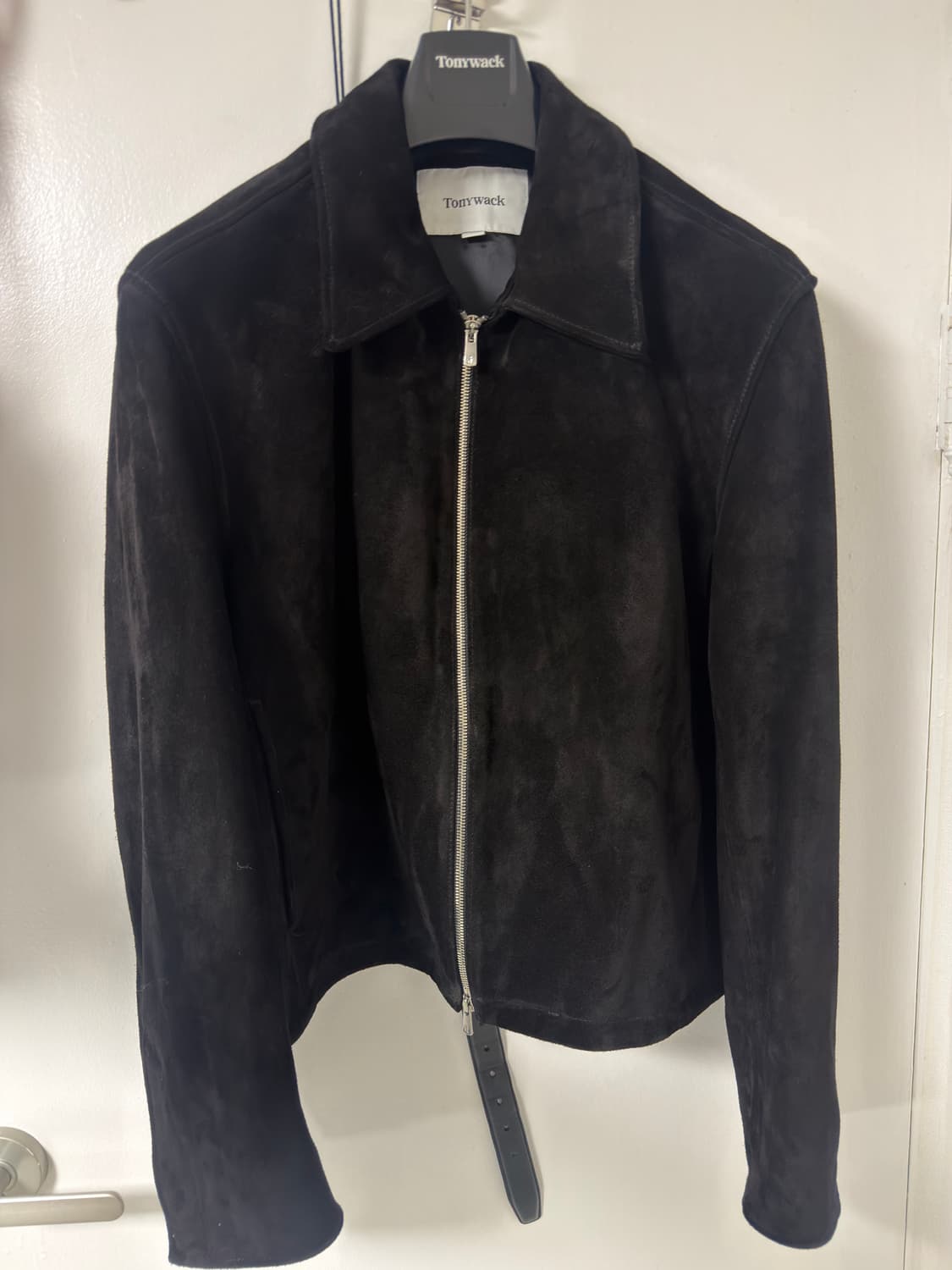 토니웩 스웨이드 자켓 블랙 24FW XL 상품이미지1