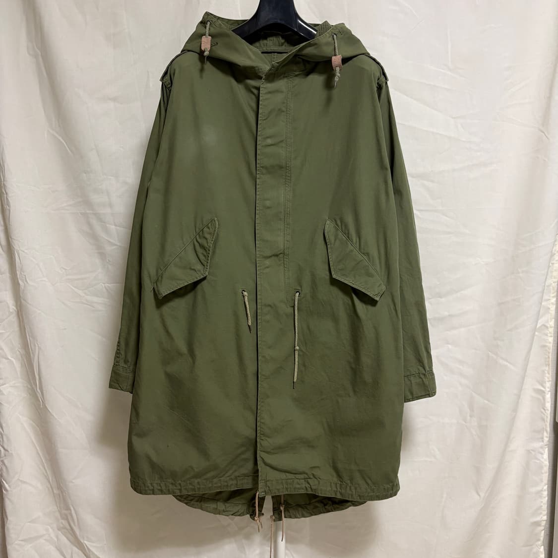 YMCL KY M51 피쉬테일 쉘 파카 / 올리브,XS 상품이미지1