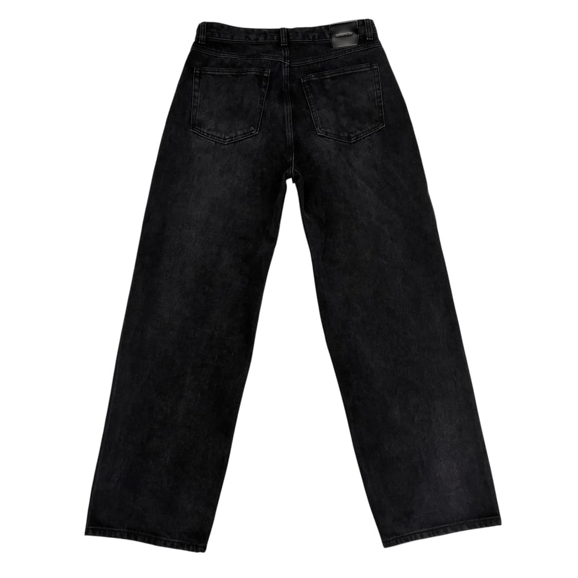 커스텀멜로우 블랙 스트레이트 핏 진 상품이미지5