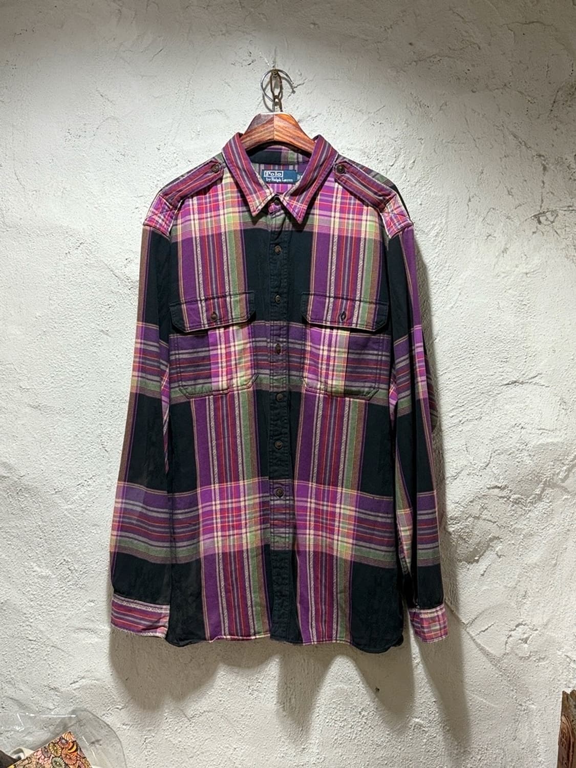 폴로랄프로렌 Polo Ralph Lauren 코튼 마드라스 체크 셔츠 상품이미지2