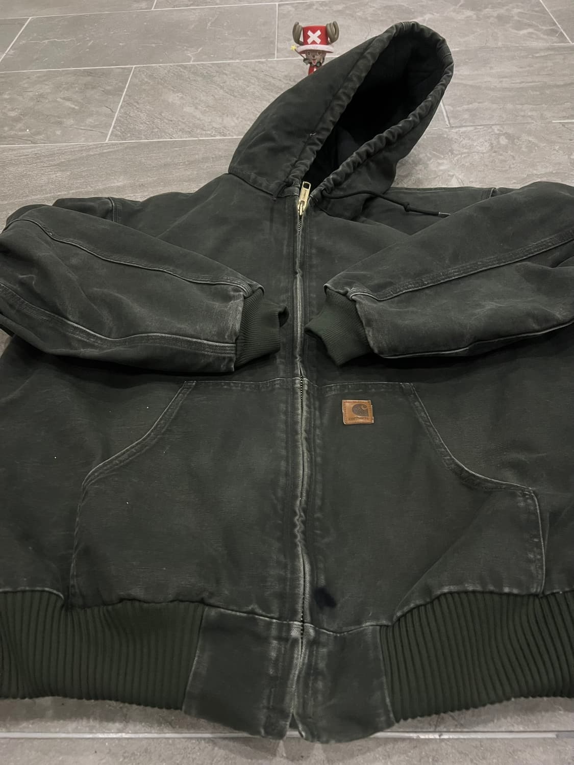 (XL) 칼하트 후드 덕 액티브 자켓 J130 MOS 모스그린 상품이미지6