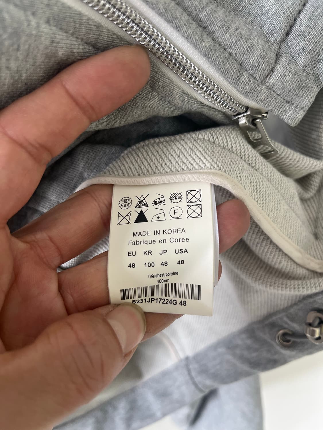 솔리드옴므 후드집업세트 상품이미지7