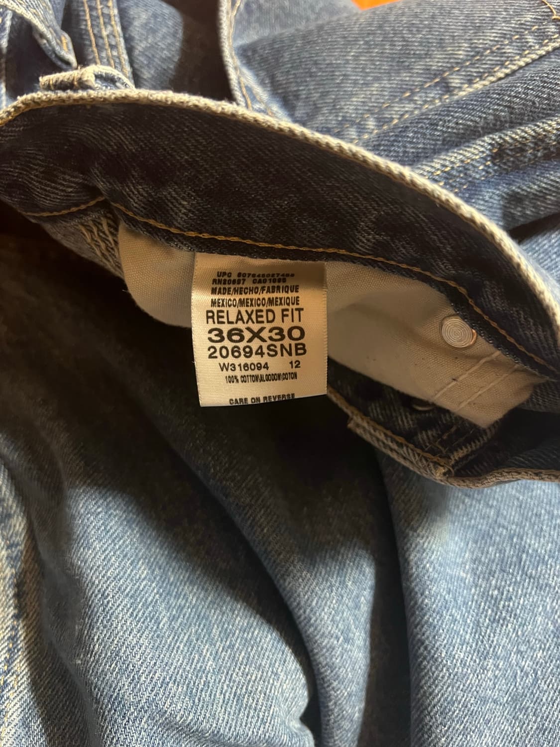 빈티지 디키즈 카펜터 데님팬츠 상품이미지5