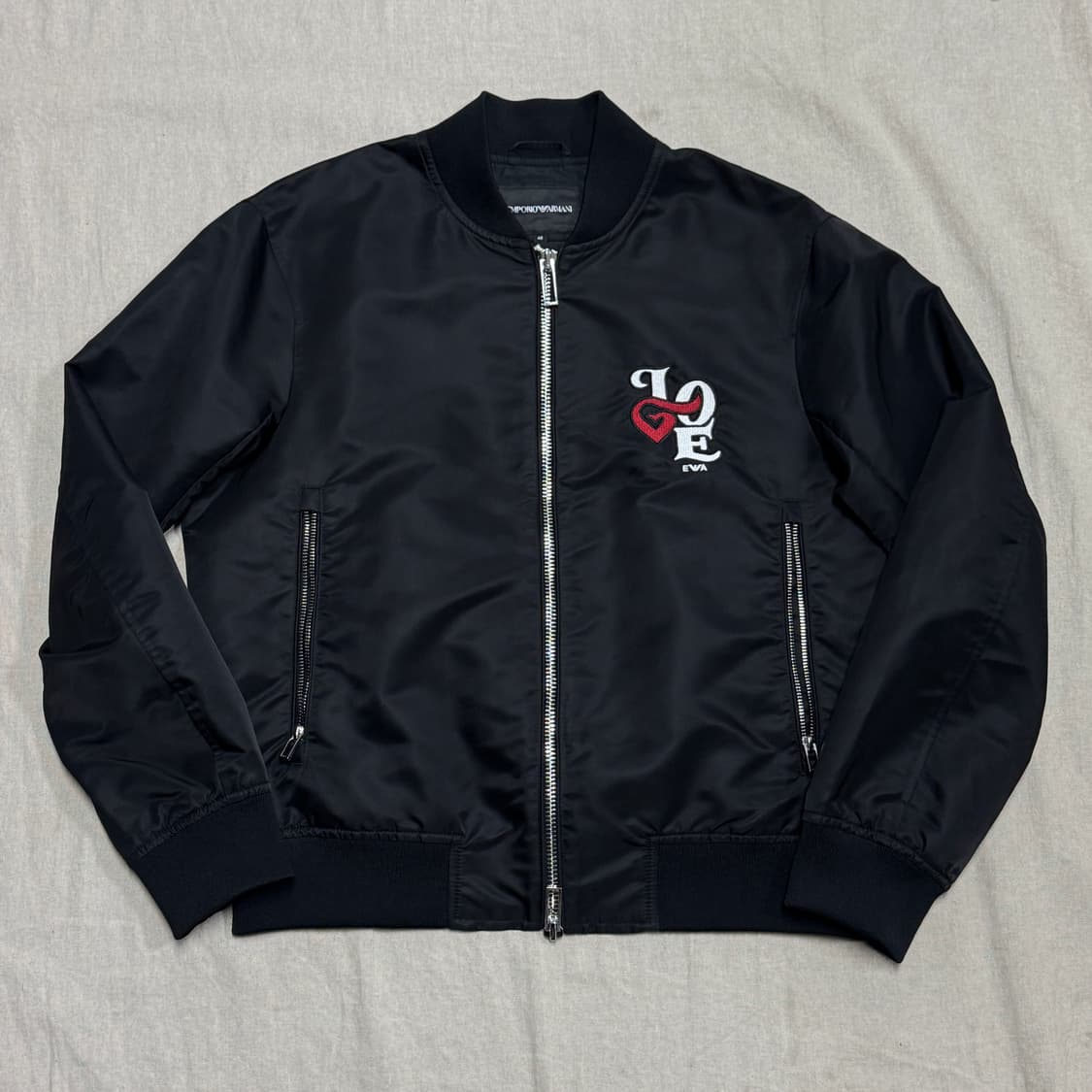 엠포리오 아르마니 LOVE 자수 블루종 자켓 48 상품이미지1