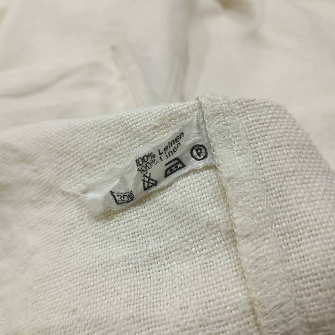 CL694 M 글로리에떼 90s 독일 트라흐텐 바바리안 알펜 린넨 셔츠 상품이미지5