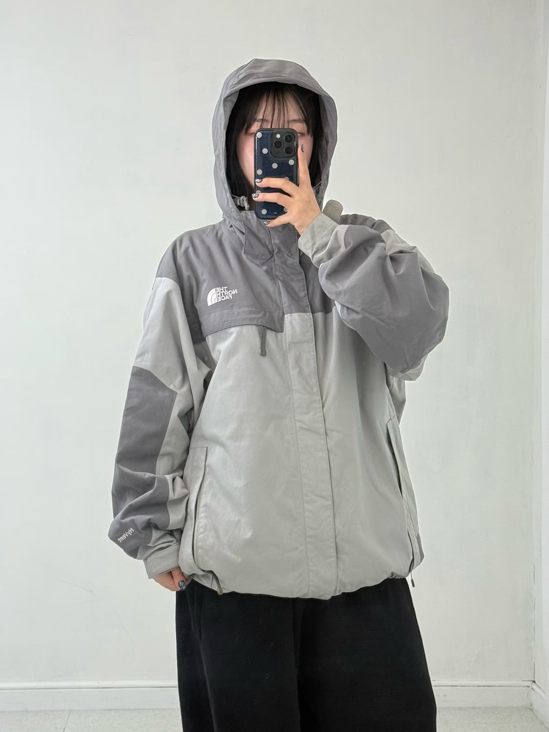 노스페이스 뮤트 그레이 바람막이 상품이미지4