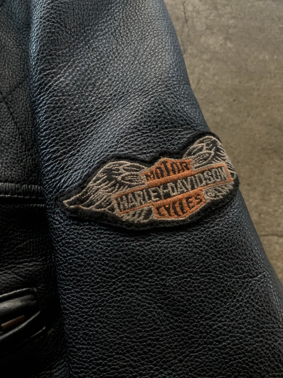 90-00s 할리 데이비슨 더블 라이더 자켓 상품이미지4