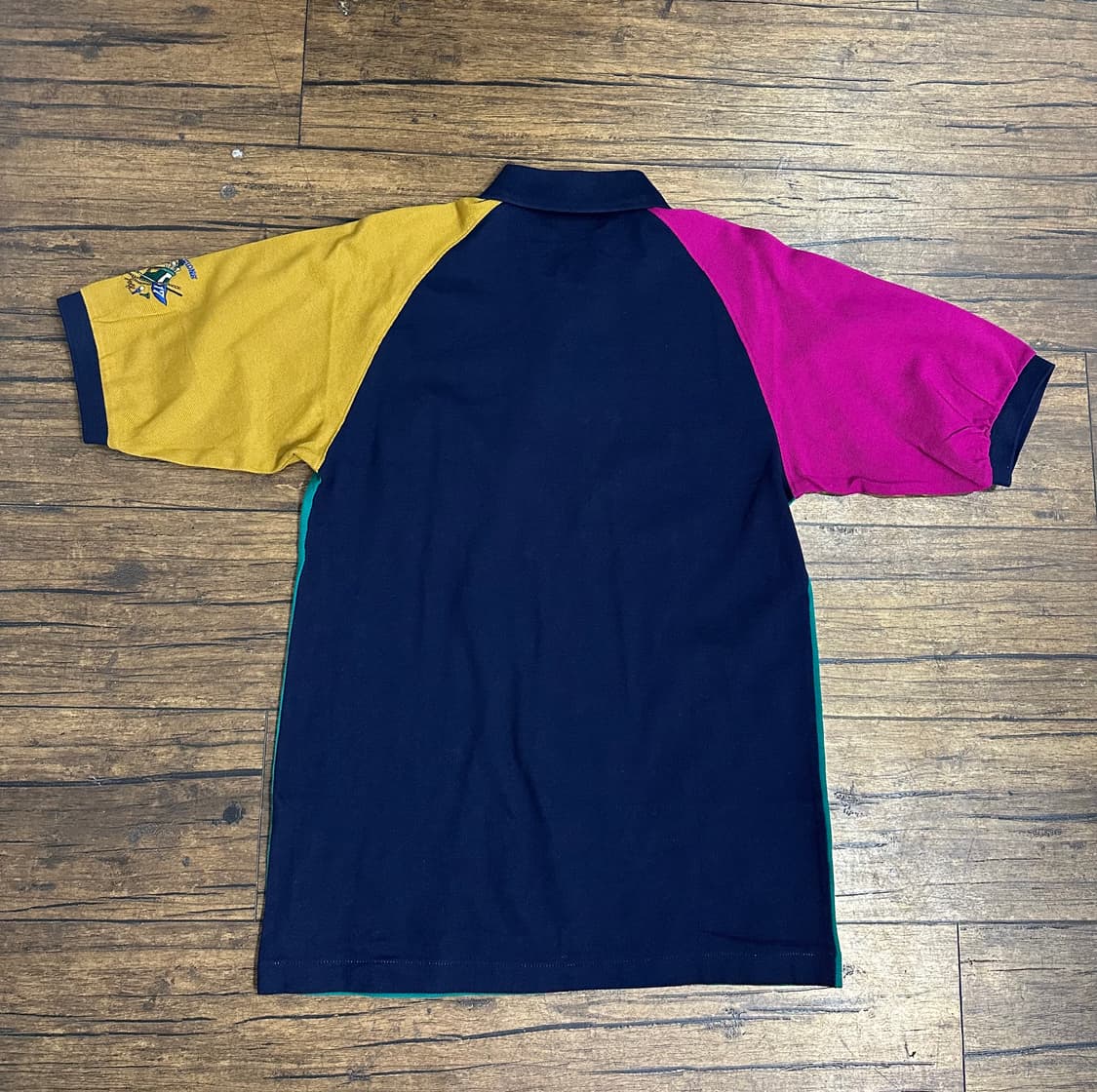 Impressions 임프레션즈 빈티지 컬러블록 카라티L-XL 상품이미지3