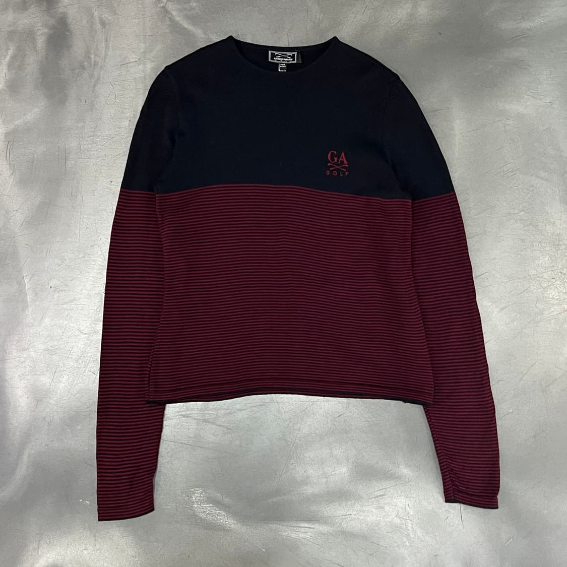  조르지오 아르마니 스트라이프 울 니트 y15944 상품이미지1