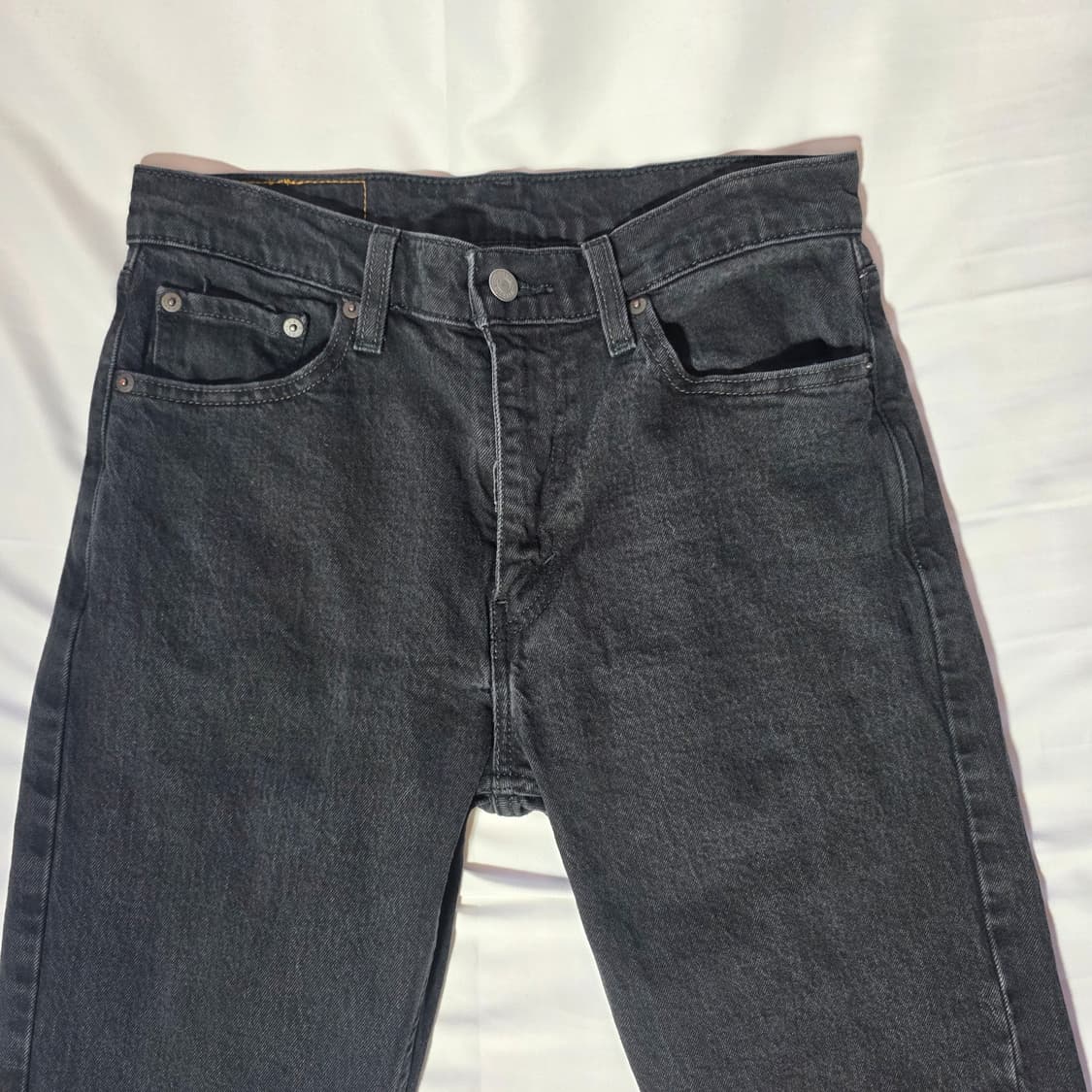 [W30L32]리바이스 505 블랙 데님 팬츠 상품이미지2